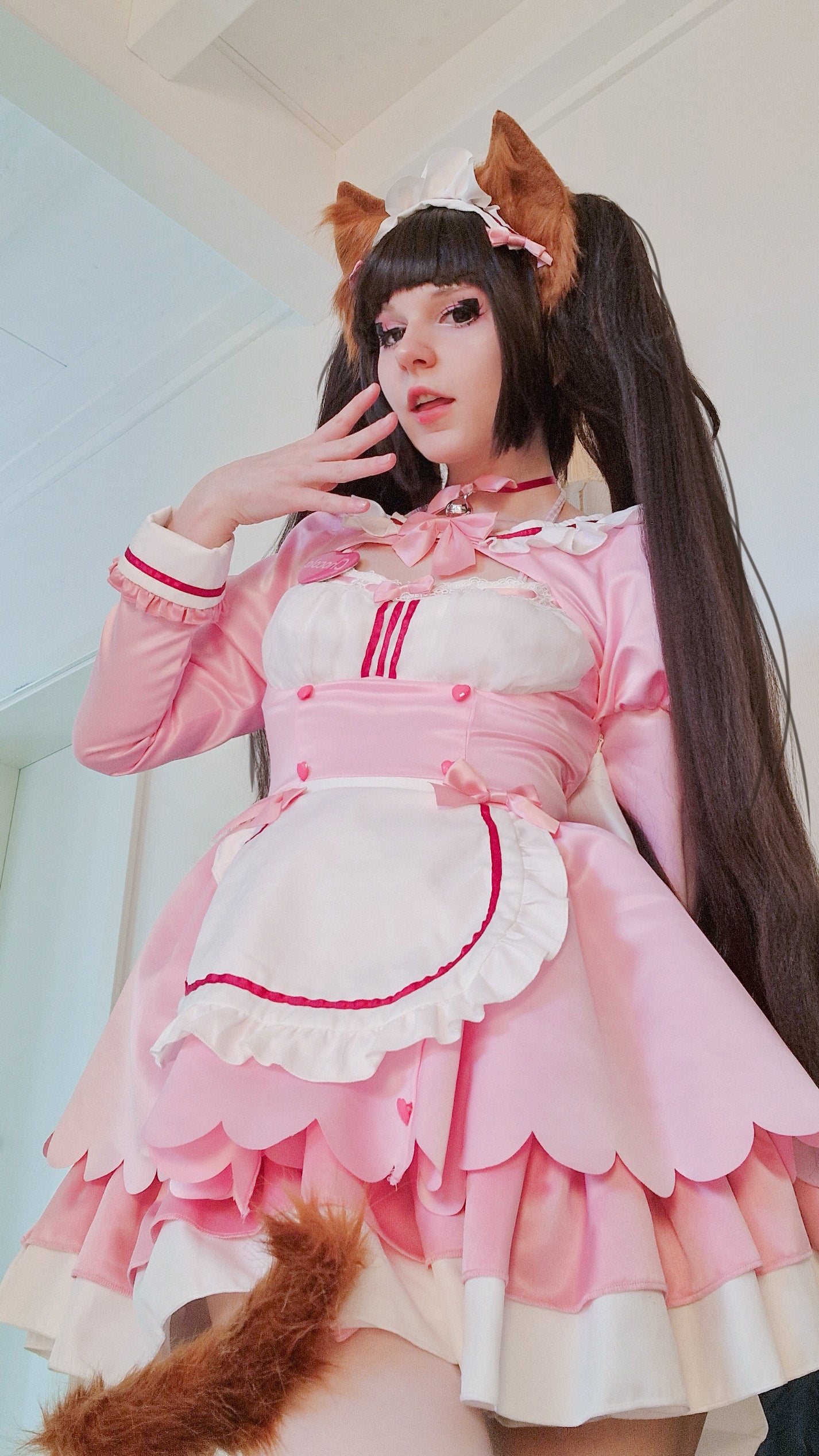 Chocola Maid Selfie Set