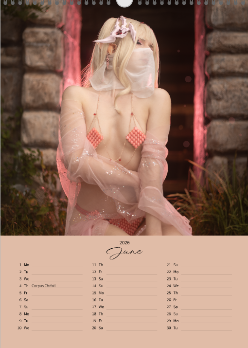 PRE- ORDER Calendar 2026